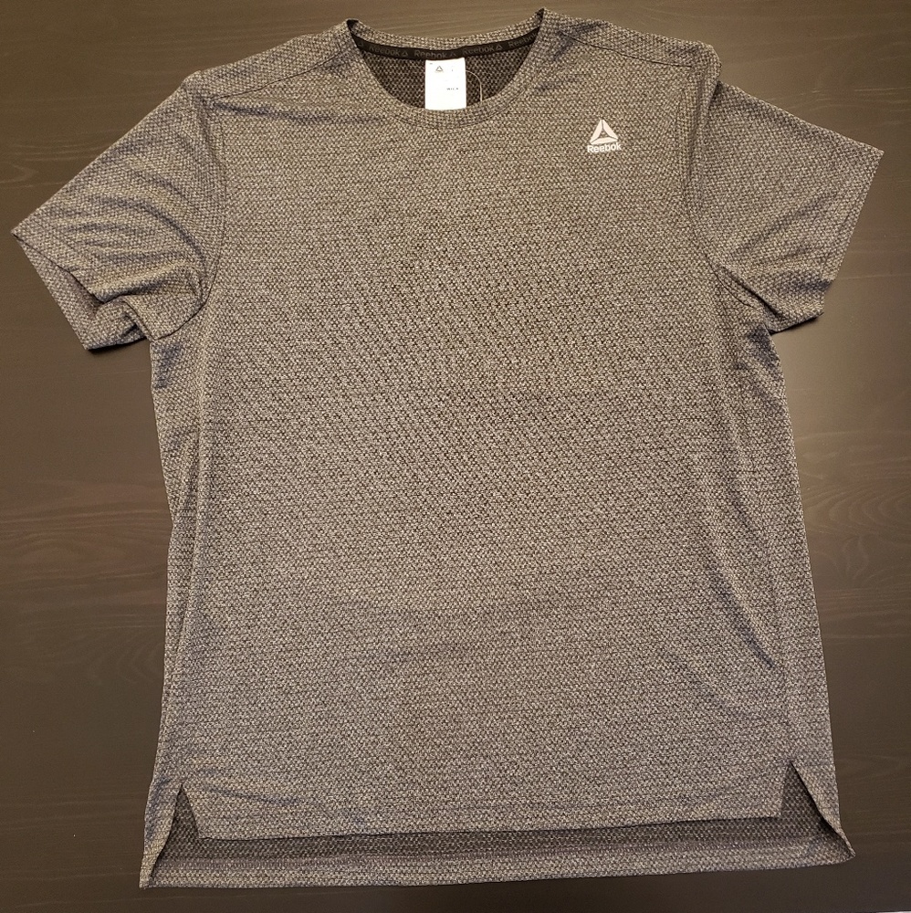 Reebok Men's Speedwick Mélange Tech Top gray large